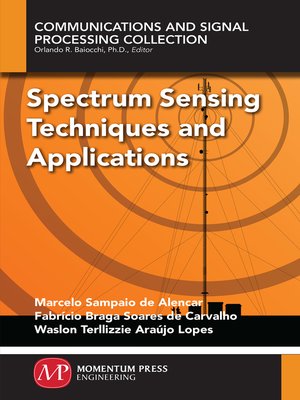 cover image of Spectrum Sensing Techniques and Applications
